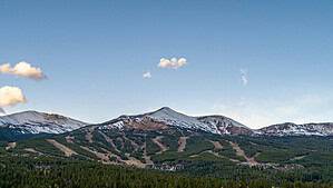 view of Breckenridge mountain